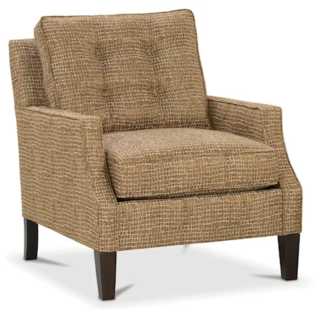 Cole Upholstered Chair with Button Tufting